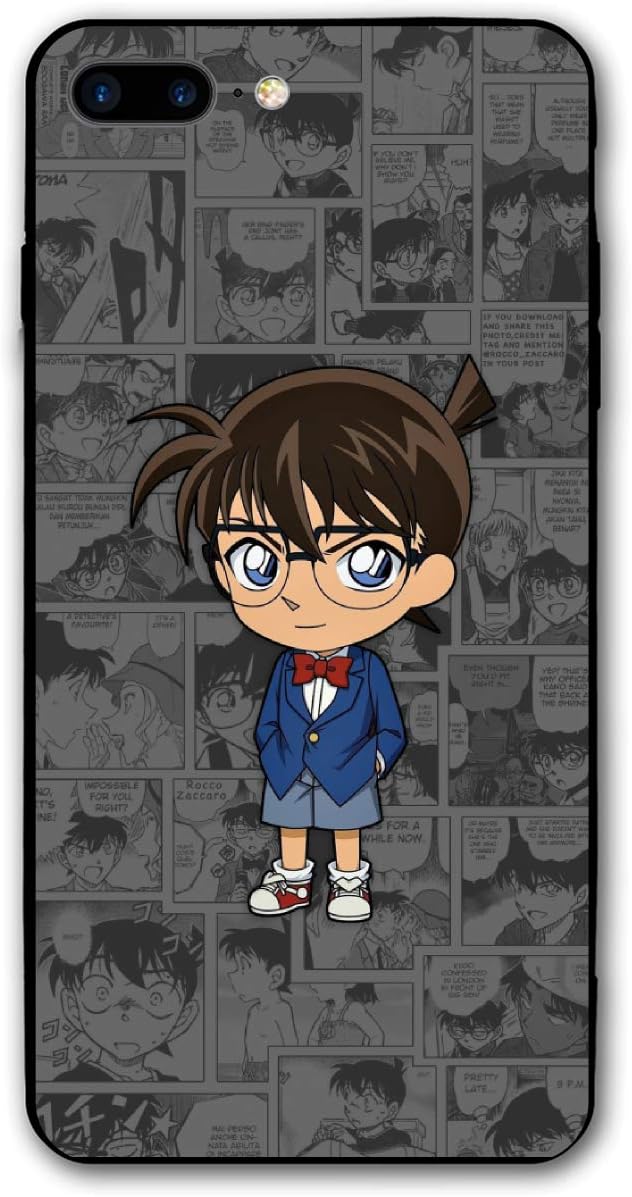 iPhone 7 Plus Case 8 Plus Case 5.5",Japanese Anime Case Plastic Soft Cover for iPhone 7 Plus/8 Plus (Detective-Conan)