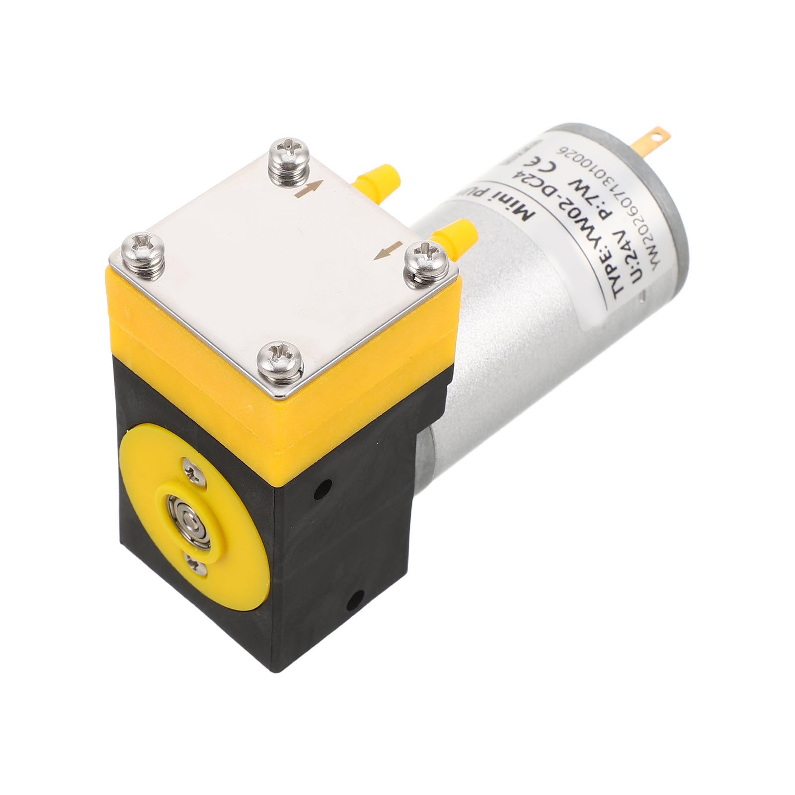 Mini Pompe à Membrane PP pour Gaz et Solutions Alcalines, Stable