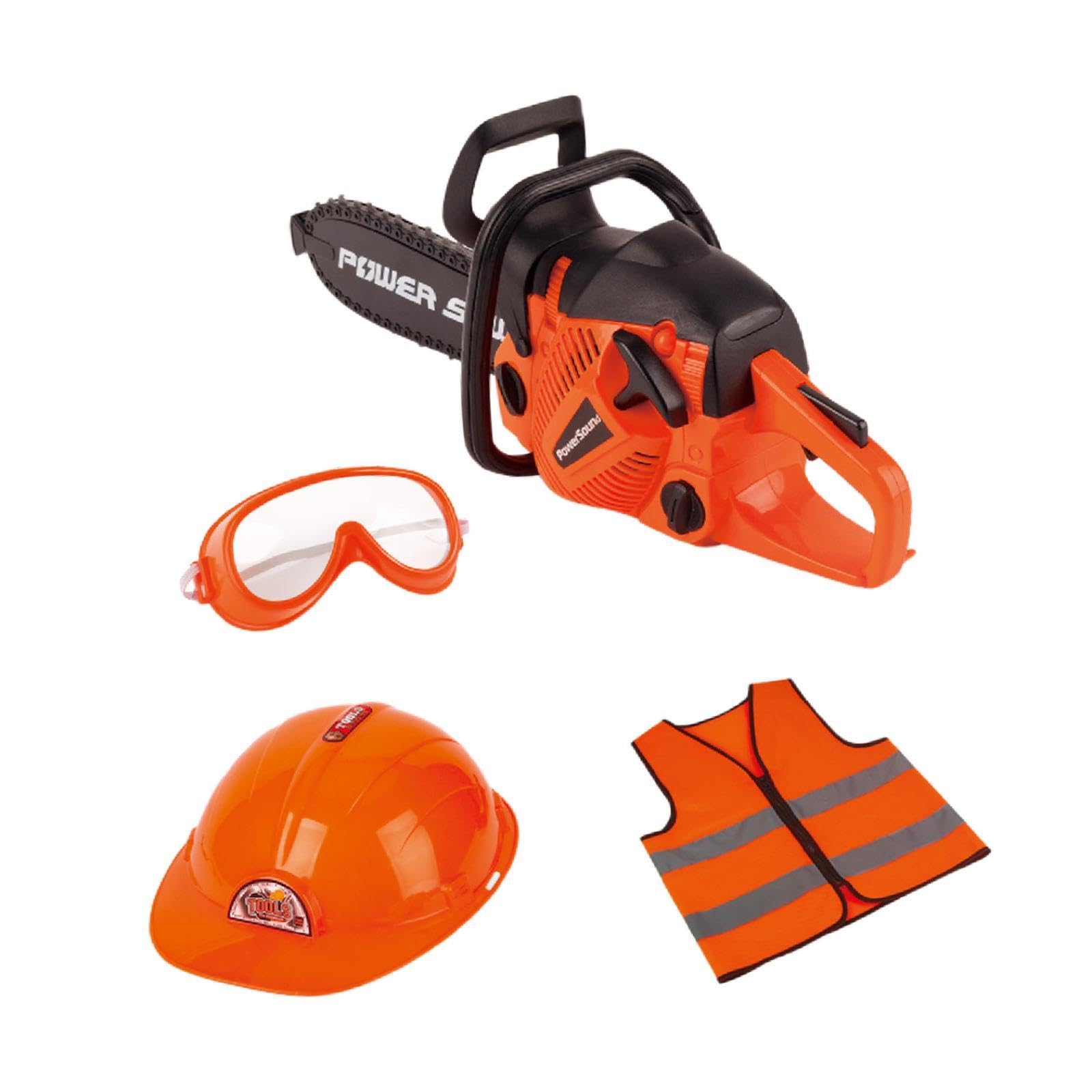 Motosega Giocattolo per Bambini, attività All'aperto, Attrezzo da Giardino, Gioco di Ruolo, Style a