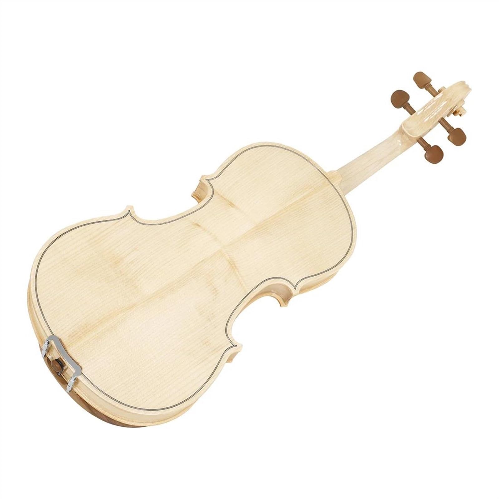 Violini Violino acustico 4/4 in legno di abete rosso per principianti con arco e custodia in legno di giuggiola