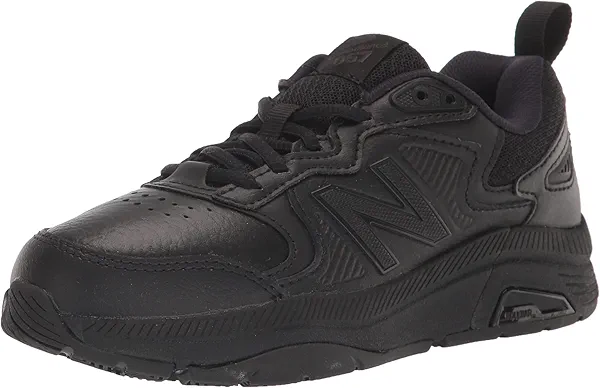 New Balance womens 857 V3 Casual Comfort Cross Trainer, Black/Black, 6.5 US