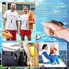 100 Pieces Emergency Whistles with Lanyard Safety Survival Whistles Loud Blast for Safety Camping Hiking Boating Hunting Survival Rescue Signaling