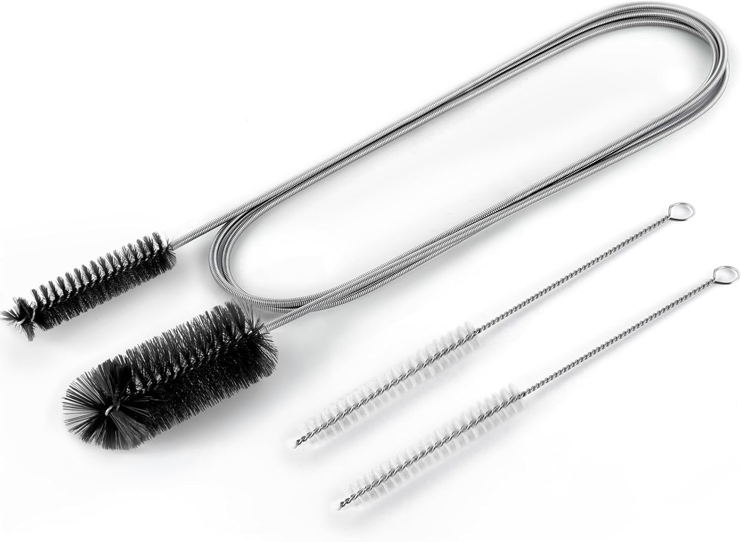 Flexible Long Drain Brush, Double Elastic Ended Nylon