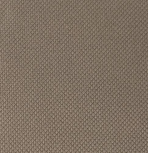 Image of KCS 4 pc of 12 inch x 18 inch 14CT Counted Cotton Aida Cloth Cross Stitch Fabric (Beige Brown)