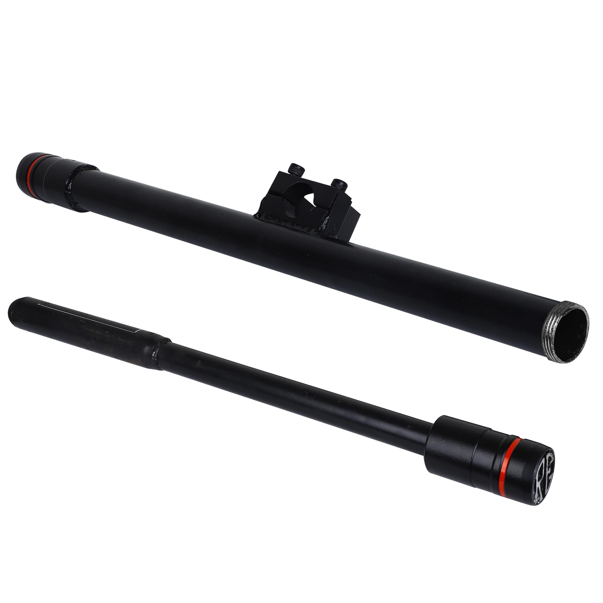 Grandbiker® Leg Guard Single Rod with Heavy Open Baseball Bat for Only Classic 350 (Black) (1) 3