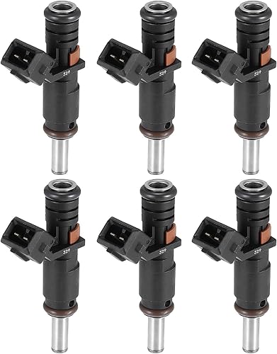 TA-VIGOR 6 inyectores de combustible compatibles con BMW X3 X5 Z4 128i 325i 328i 330i 528i 328xi 525xi 528xi 528xi 530i 330xi 325xi 528i xDrive 328i