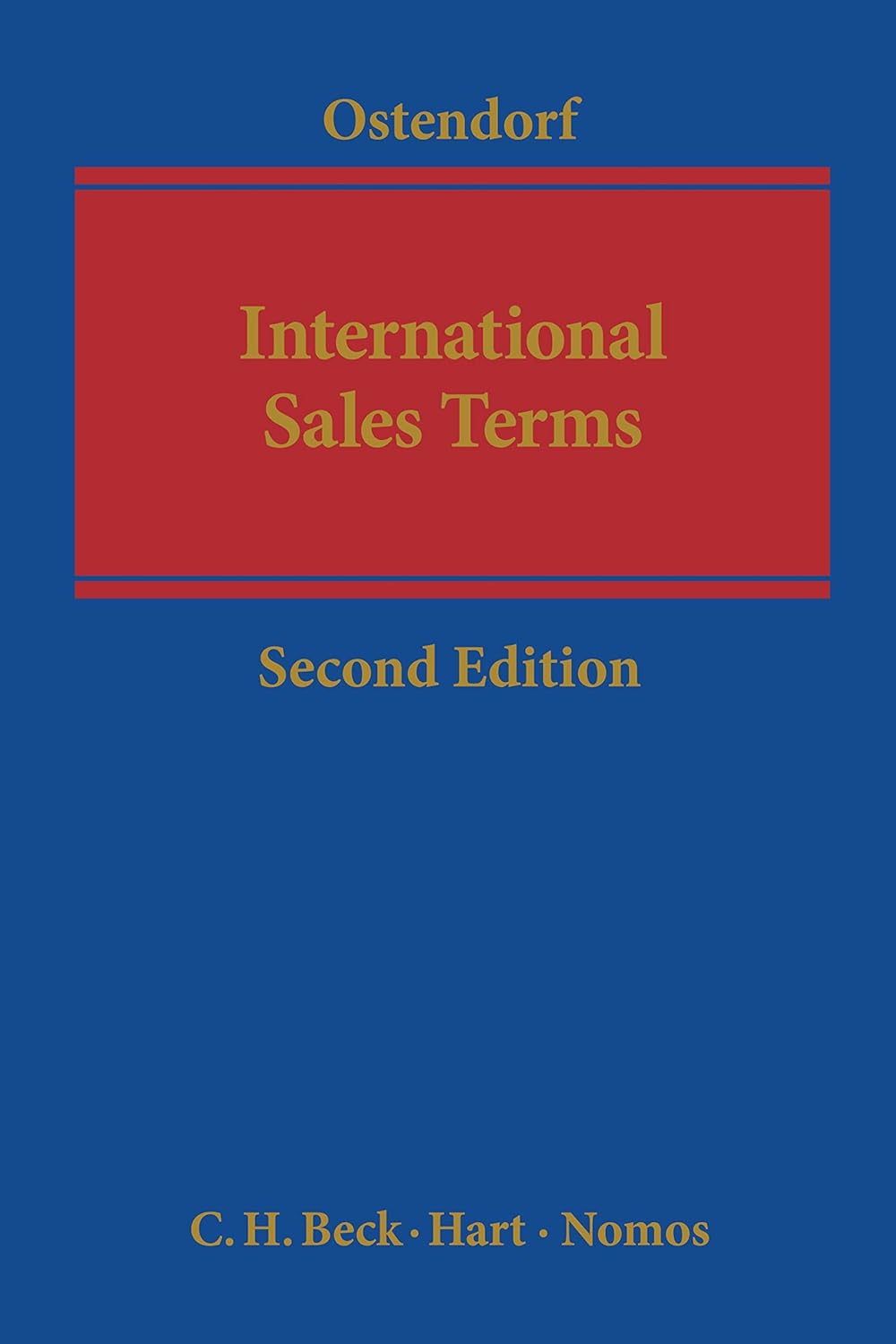 International Sales Terms 9781849466097 Ostendorf