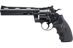 Umarex Colt 6" Python SNR 357 Pellet BB C02 Air Pistol, Powdered Black