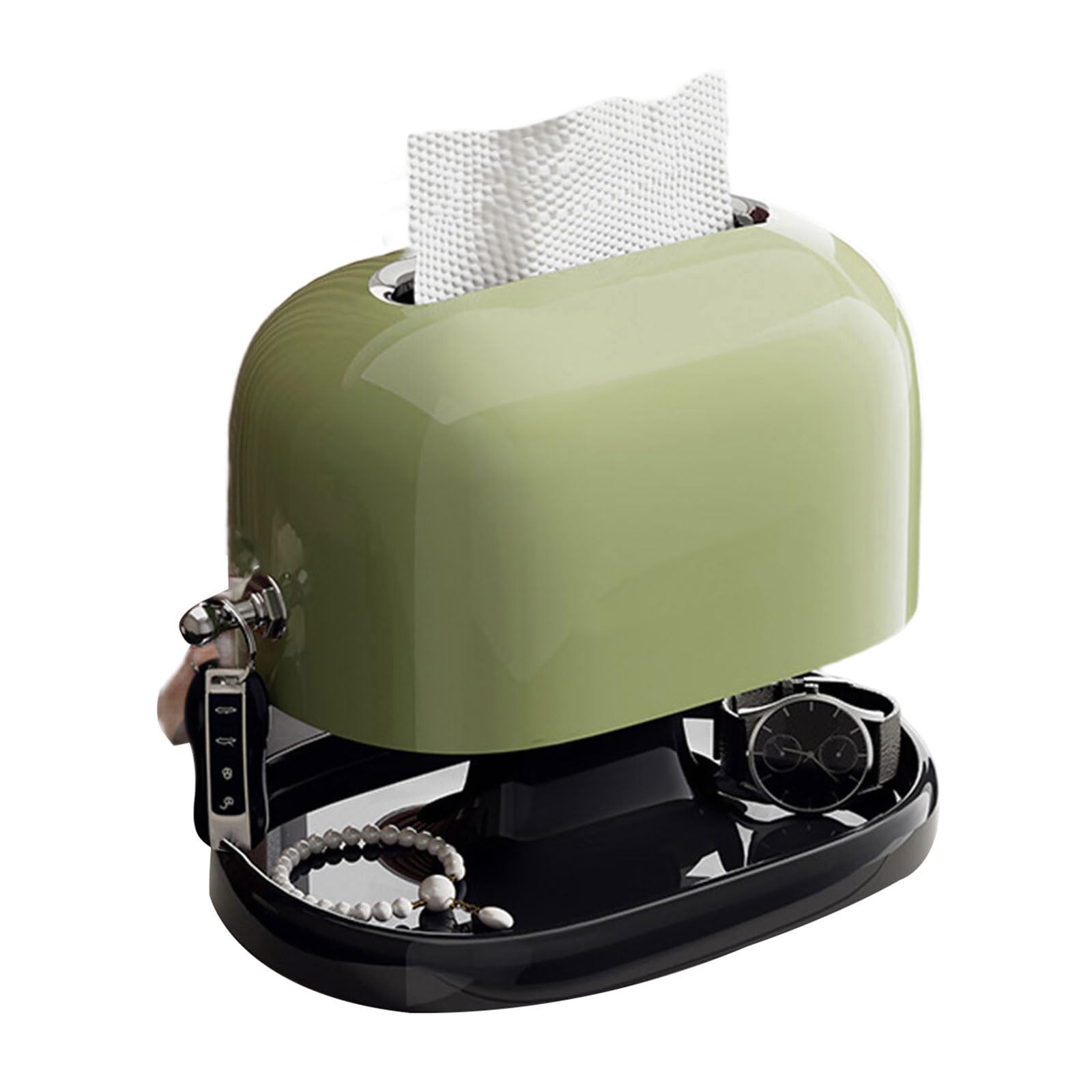 APGLSXY Modern Tissue Holder with Storage Tray Efficient Napkin Storage Box Desktop Decoration Home Organization Accessories Stylish Tissue Box