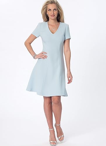 Miniatura 6 de Buttterick patrón de costura B6850 - Joya de mujer o cuello en V Fit & Flare Dresses, tamaño A (6-8-10-12-14-16-18-20-22)