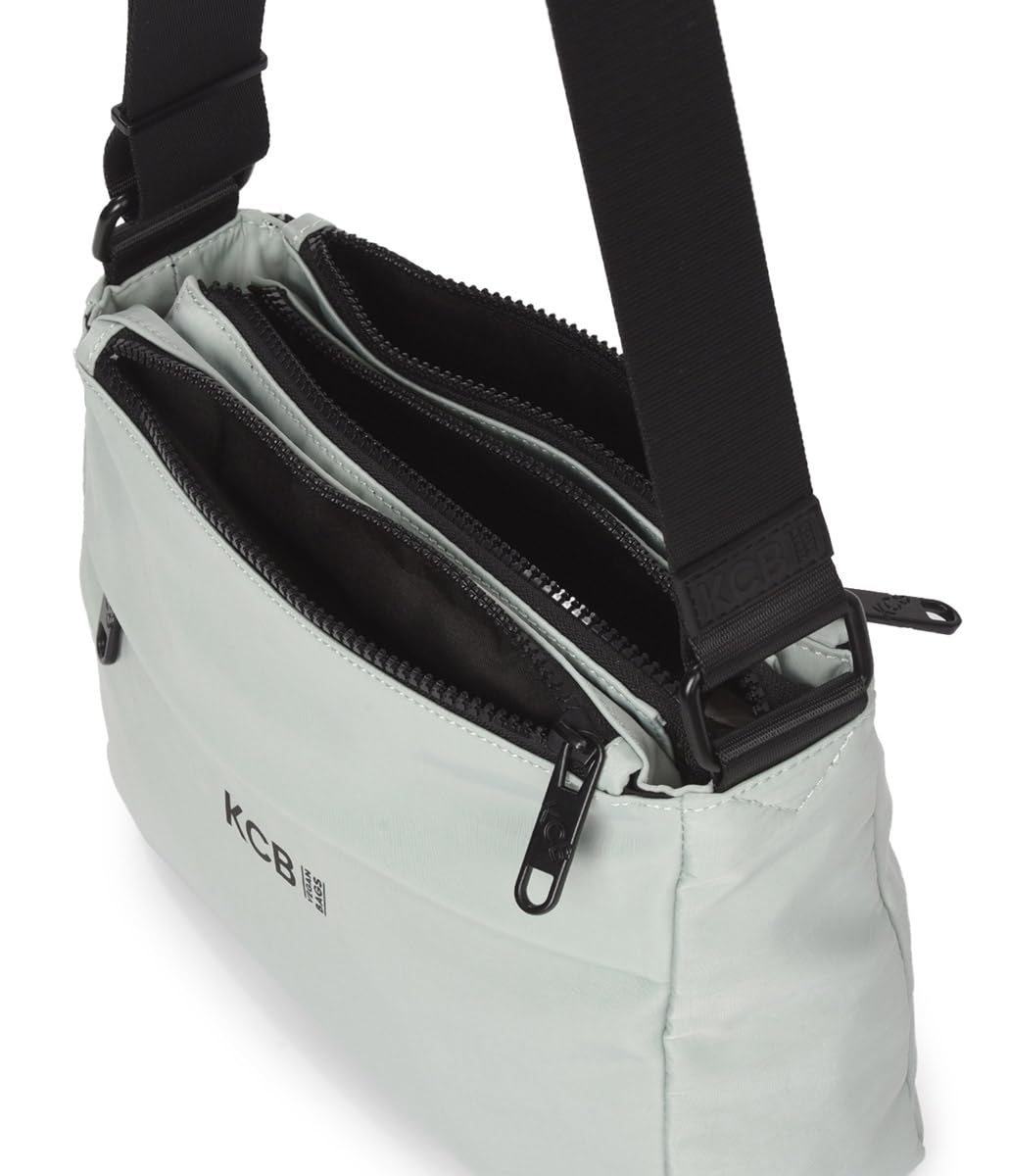 KCB Tracolla Maze | Design spazioso e pratico | Tasche multiuso | Varietà di scomparti | Maniglie regolabili | 100% Vegano