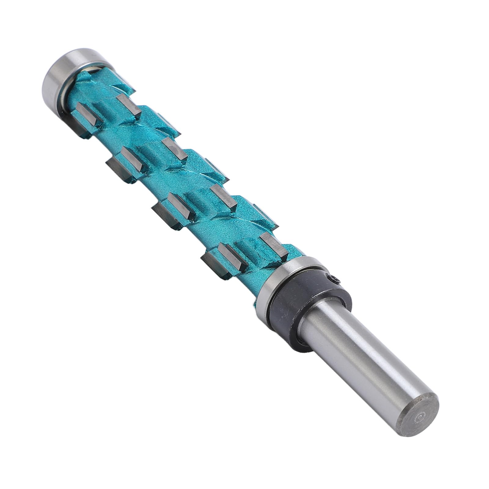 Broca de Fresado Al Ras con Doble Rodamiento, Cortadora Espiral para Carpintería, Vástago de 12 Mm, Longitud de Corte de 85 Mm