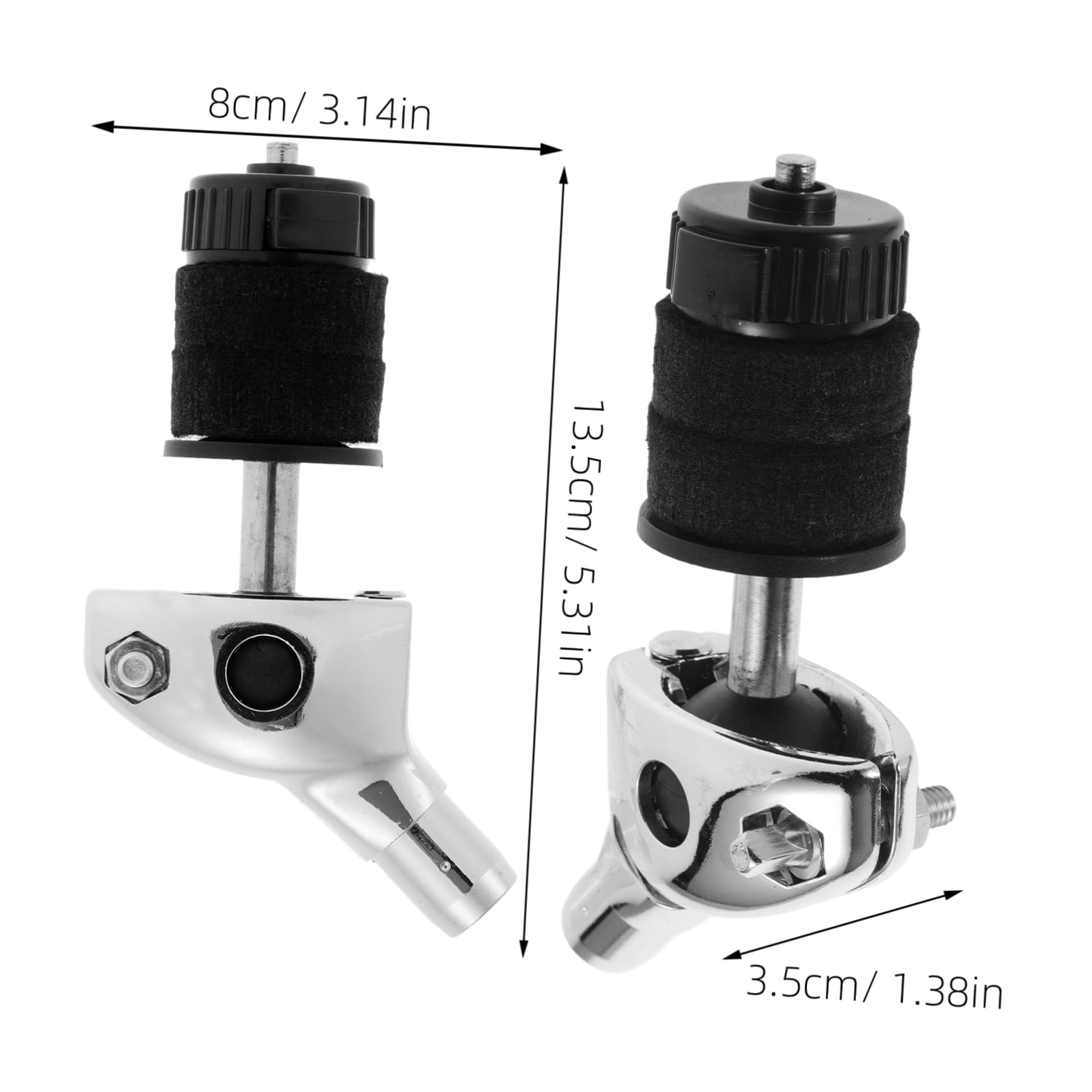 SUPVOX Cymbal Replacement Accessories Stacker Attachment for Cymbal Boom Stand Felt Material Drum Set Accessory