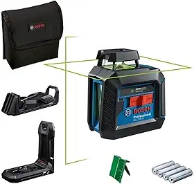 Nível laser verde de linhas cruzadas Bosch GLL 2-20G 10m