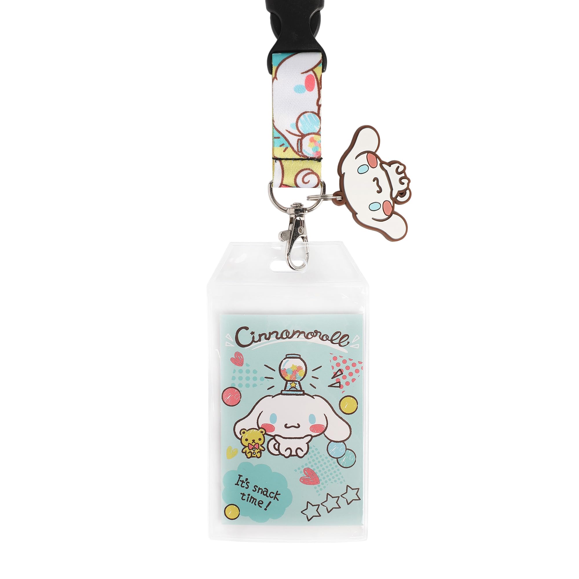 Amazon.com: Cinnamaroll Snack Time Theme 22-inch Lanyard with