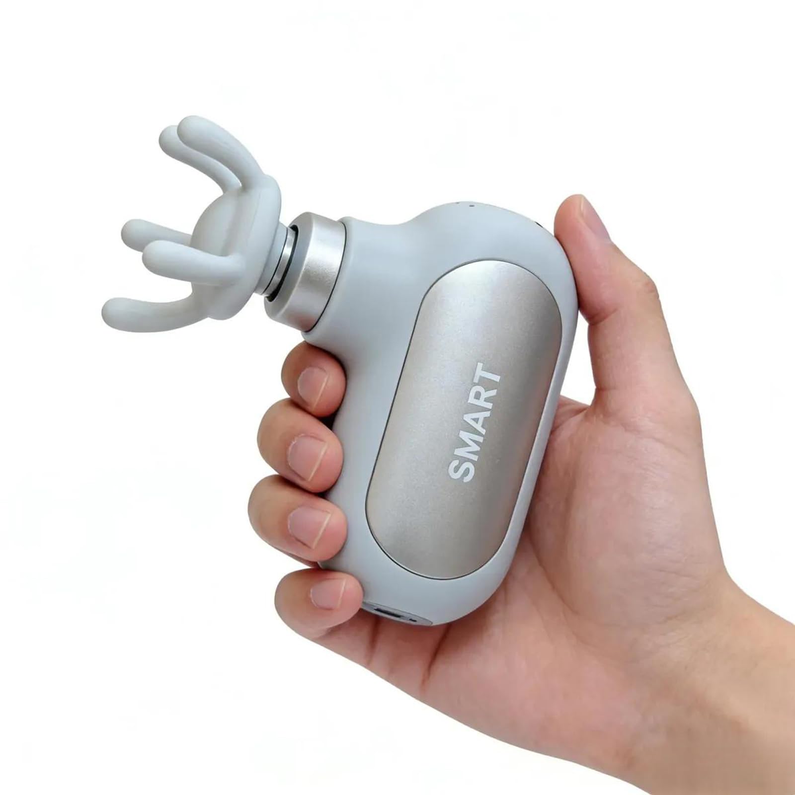 Mini Pistolet De Massage avec 3 Têtes, Cadeau pour Femmes Et Hommes