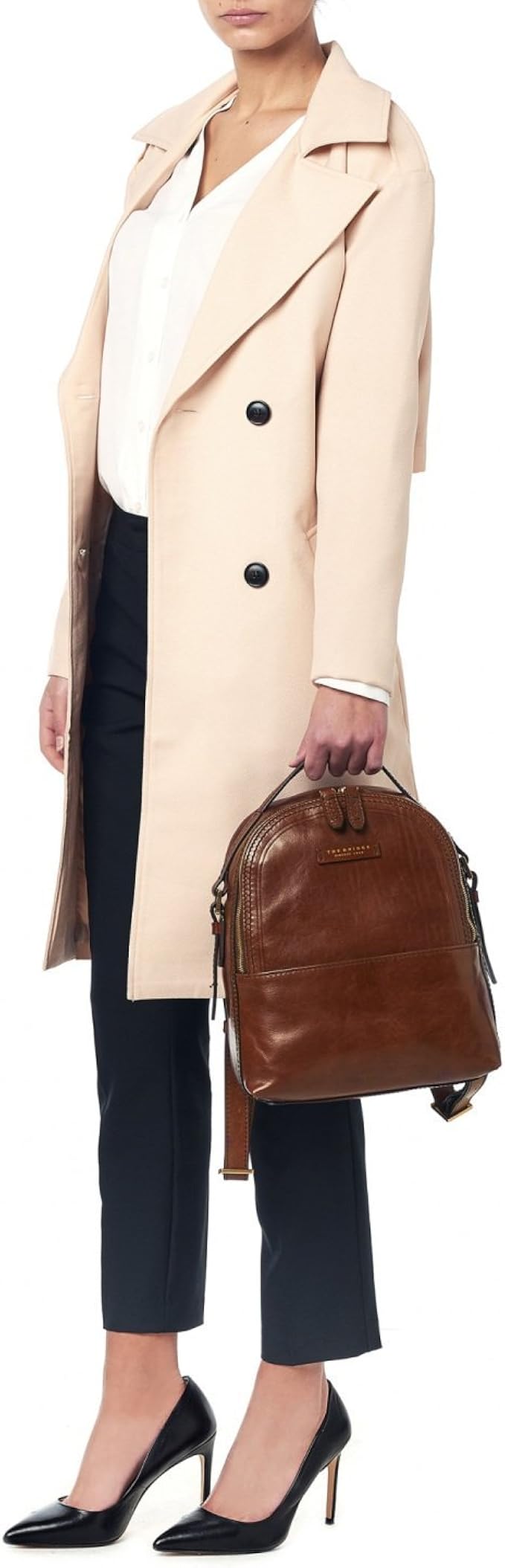 The Bridge Pearldistrict City Zaino pelle 32 cm : Amazon.it: Valigeria