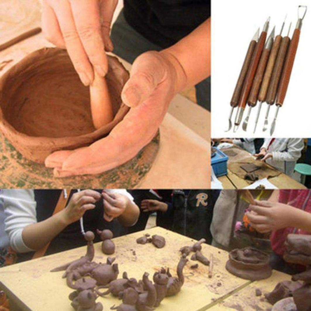 Aardewerk & Klei Beeldhouwen Gereedschap, 5 STKS RVS Aardewerk & Klei Beeldhouwen Gereedschap, 5 STKS RVS