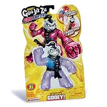 Grandi Giochi – Goo Jit Zu Goo Shifters, Pack singolo 7 personaggi assortiti con sfera da schiacciare per attivare cambio colore – GJT34000
