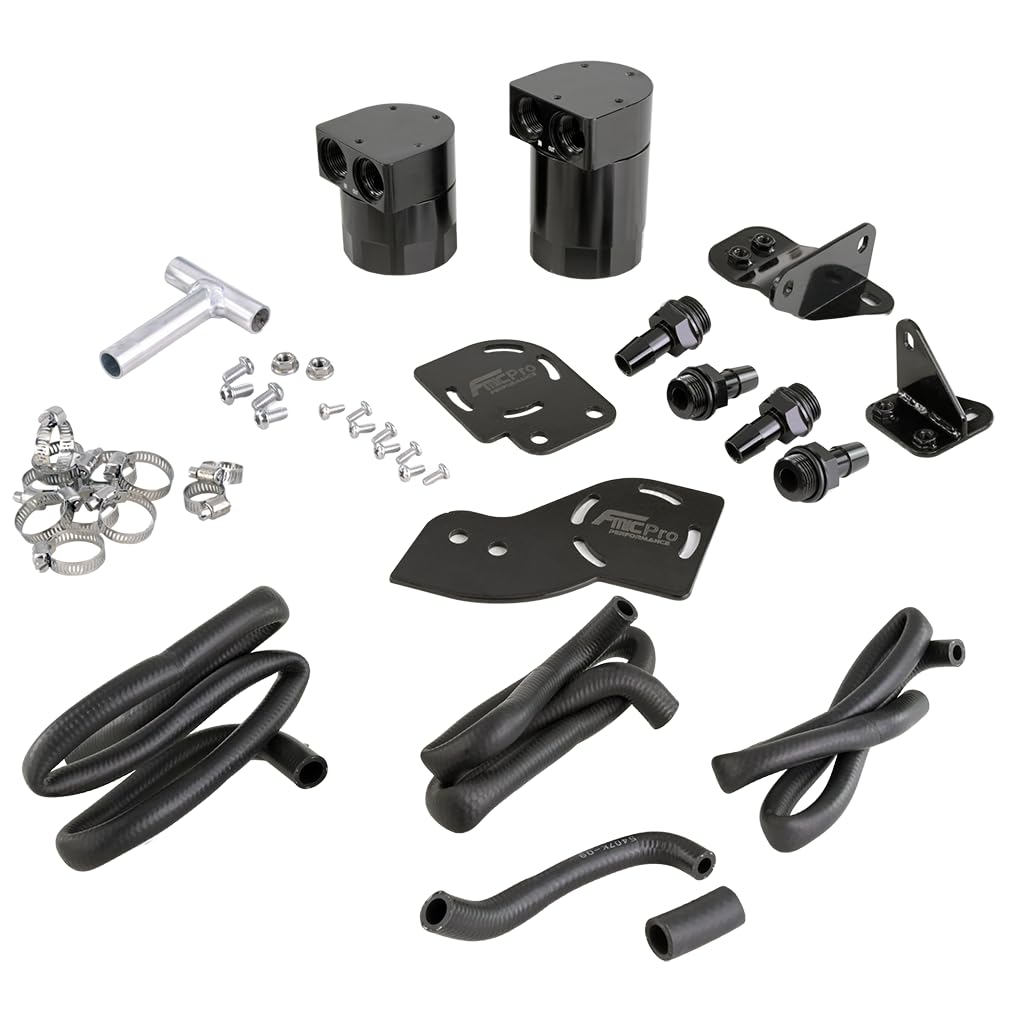FMIC EU Oil Catch Tank System FMIC.Pro do Nissan 350Z VQ35HR 2007-2009 wysokiej jakości olej Catch Tank aluminiowy separator oleju do tuningu silnika redukuje olej w układzie ssącym, chroni silnik