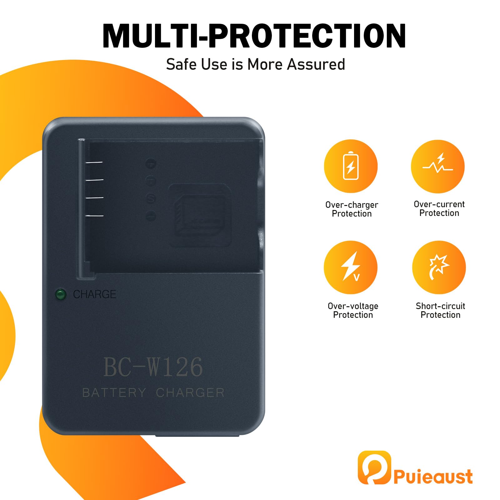 Amazon.com: BC-W126 Camera Battery Charger for Fujifilm FinePix X