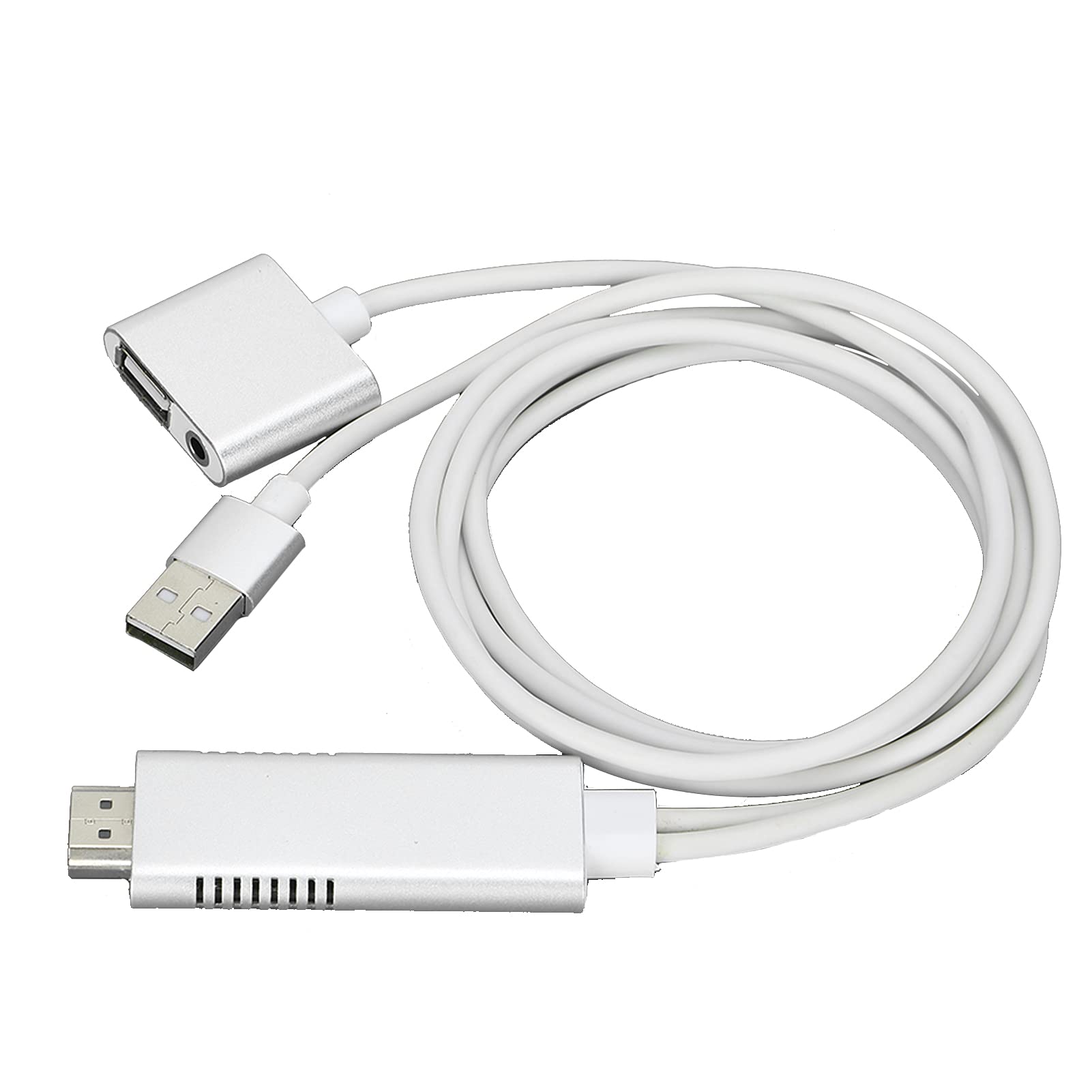 SIXRUN Cable Adaptador de USB a Interfaz Multimedia de Alta Definición,