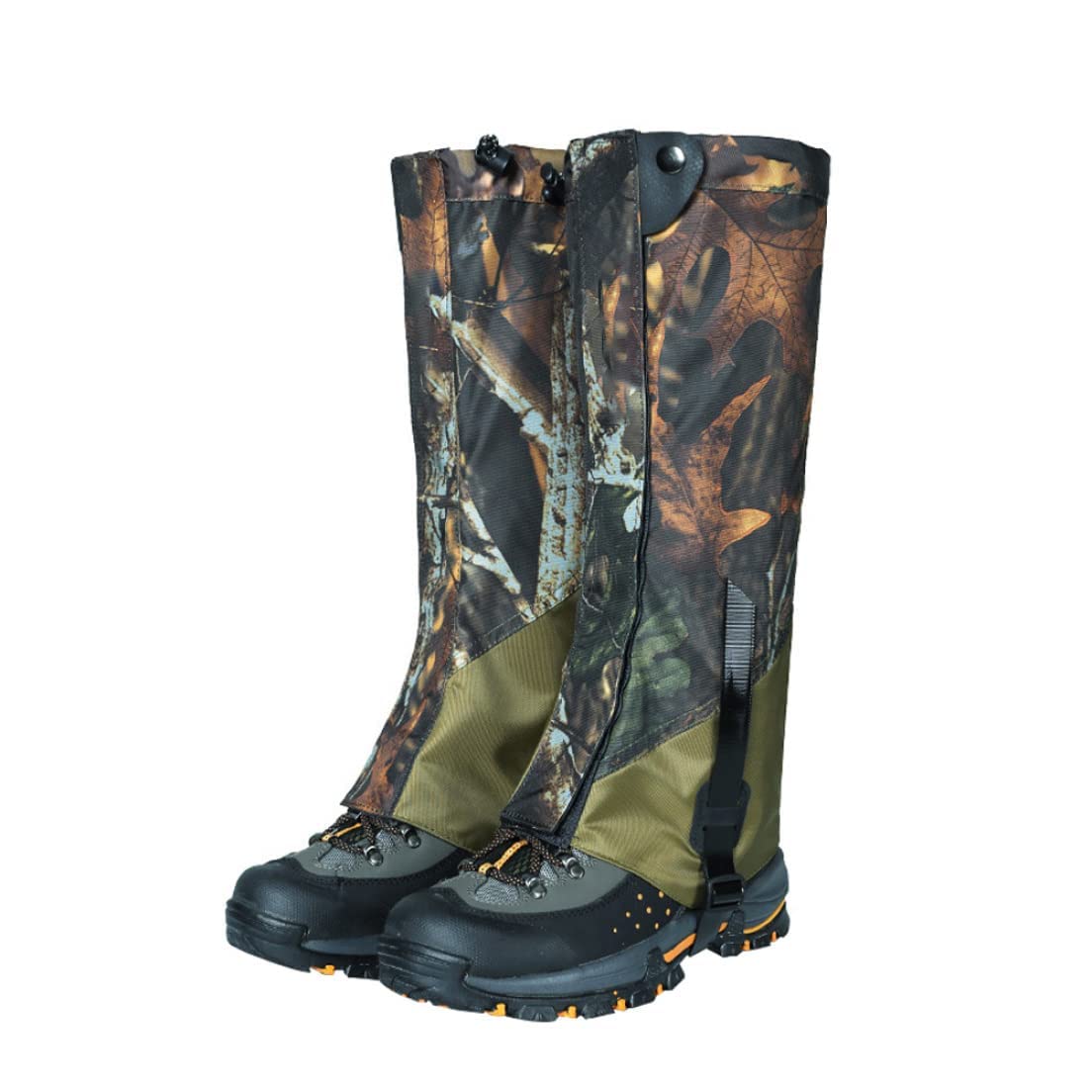 Beingamaschen, wasserdichte und verstellbare Beingamasche, wasserdicht, reißfest, Knöchel-Gamaschen, Outdoor-Wandern, Wandern, Klettern, Jagd, Schnee-Legging