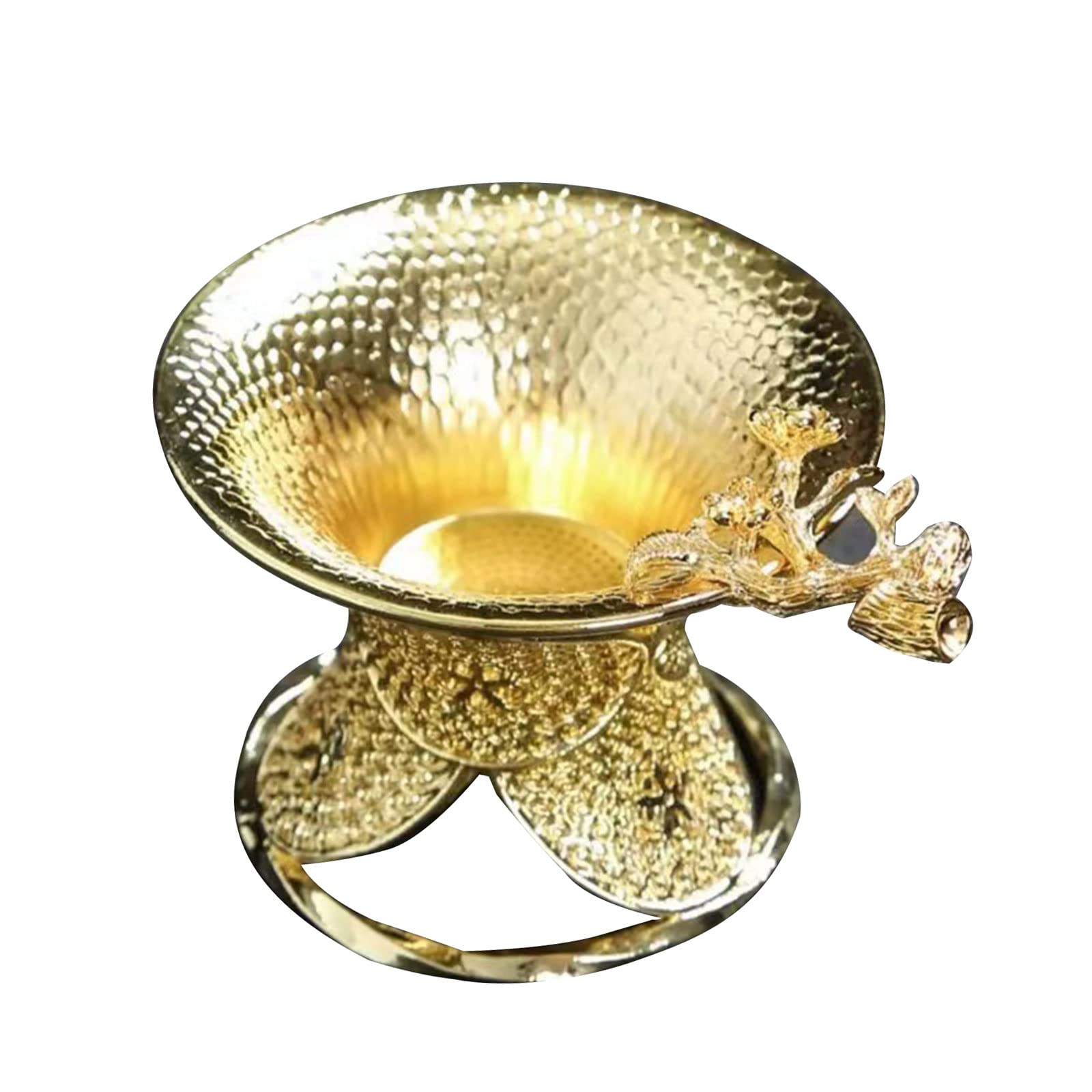 Kalttoy Handle Tea Strainer Copper Tea Strainer Sifter Loose Infuser for Home Interval Diffuser Long Handle Filter