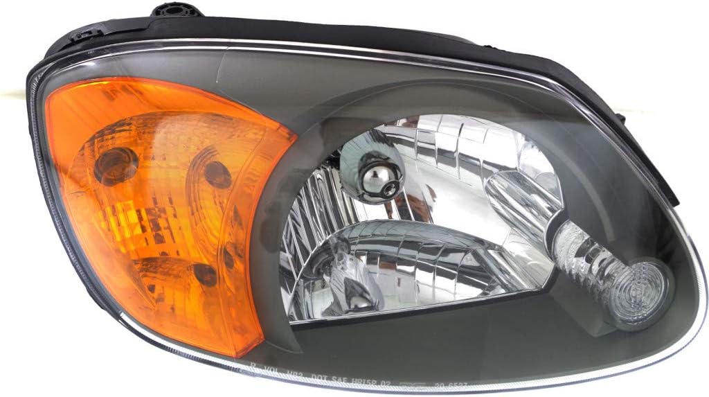 CarLights360: For 2003 2004 2005 2006 Hyundai Accent Headlight Assembly Driver and Passenger Side CAPA Certified w/Bulbs-Replaces HY2502128 HY2503128