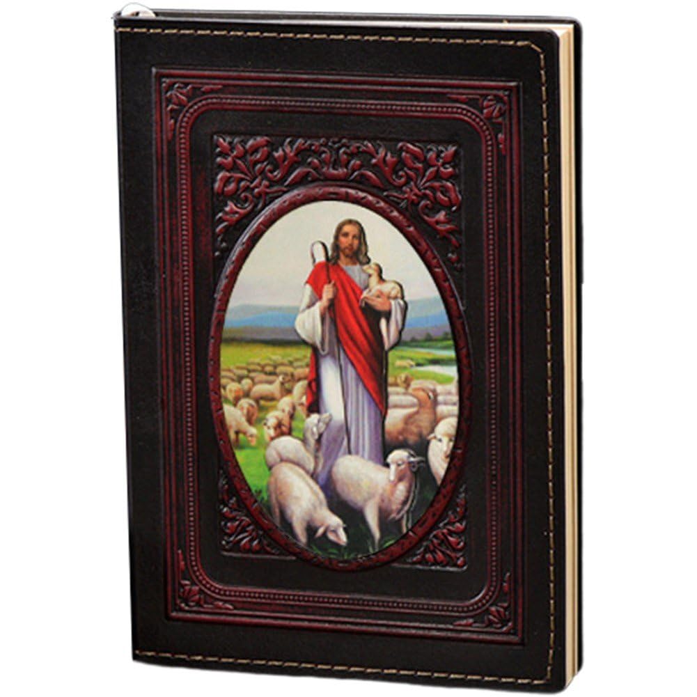 Bloc-notes en papier A5 avec crucifix et fournitures de bureau chrétiennes