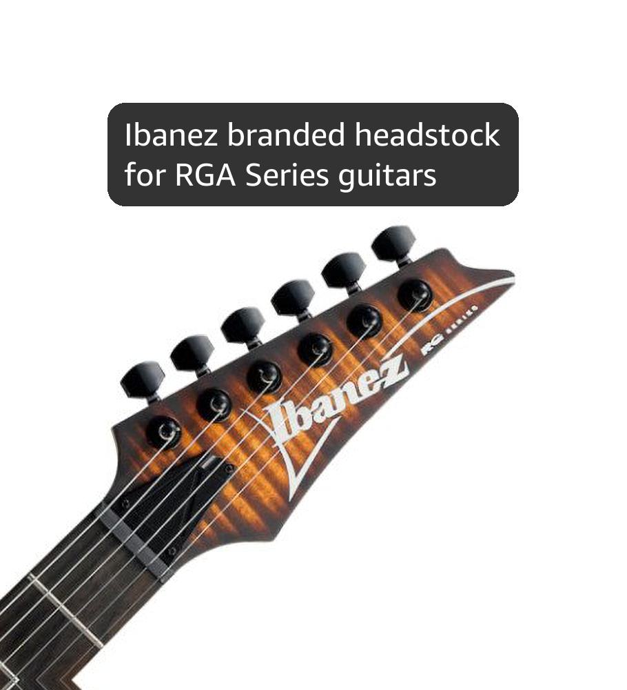 Ibanez RGA Series RGA42FM - Dragon Eye Burst Flat