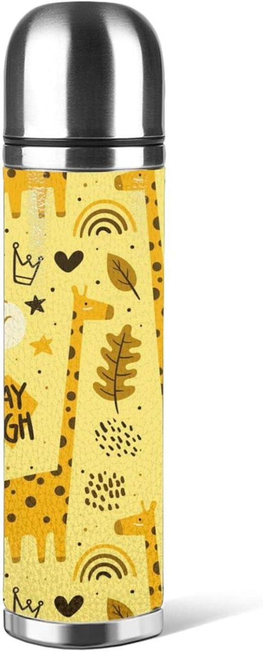 Amazon 水筒 直飲み ステンレスボトル ボトル アニマル柄 イエロー キリン柄 保温 保冷 大容量 軽量 プリント ビジネス おしゃれ Puレザー 真空断熱ボトル マグボトル 500ml お洒落 コップタイプ 携帯便利 個性 洗いやすい 水筒 マグボトル オンライン通販 Amazon 水筒 直飲み ステンレスボトル ボトル アニマル柄 イエロー キリン柄 保温 保冷 大容量 軽量 プリント ビジネス おしゃれ Puレザー 真空断熱ボトル マグボトル 500ml お洒落 コップタイプ 携帯便利 個性 洗いやすい 水筒 マグボトル オンライン通販