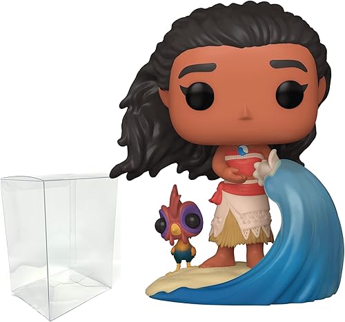 Pop Disney Ultimate Princess - Moana con funda protectora de caja