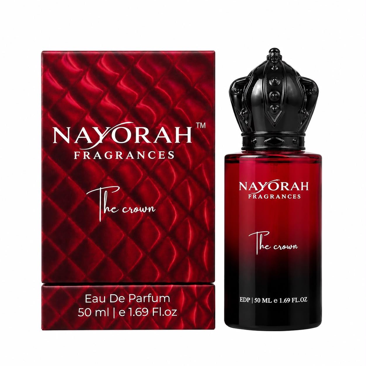 Unisex Long Lasting Perfume for Men & Women, Eau de Parfum 50 ml Amber Oud Fragrance, NAYORAH Crown-image-48