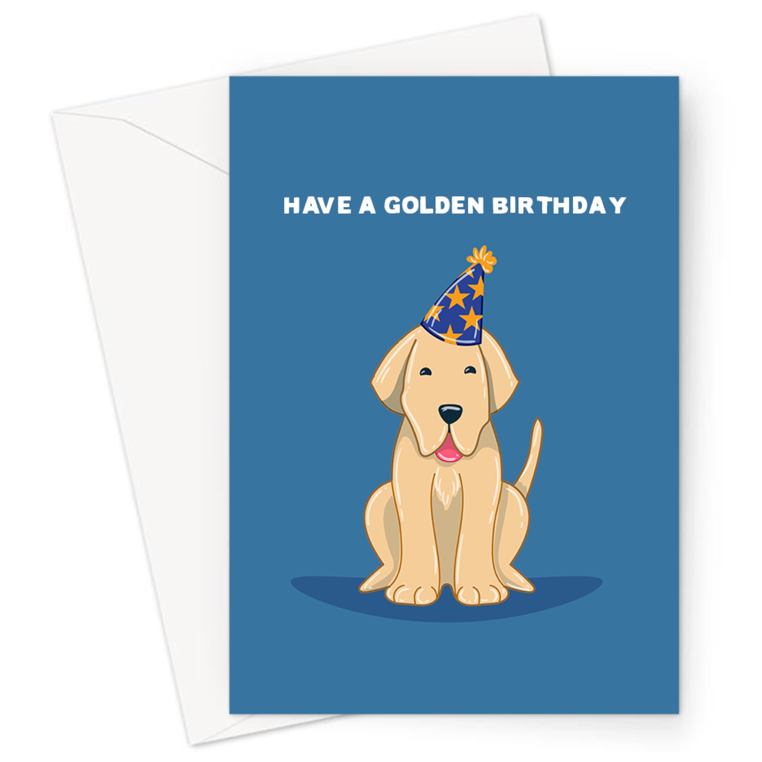 Amazon | Have A Golden Birthdayグリーティングカード | ゴールデン