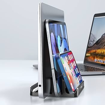 【サイズ調整 縦置き 4台収納 安定性】 ノートパソコン スタンド ノートパソコン スタンド 収納 縦置き PCスタンド ノートPC