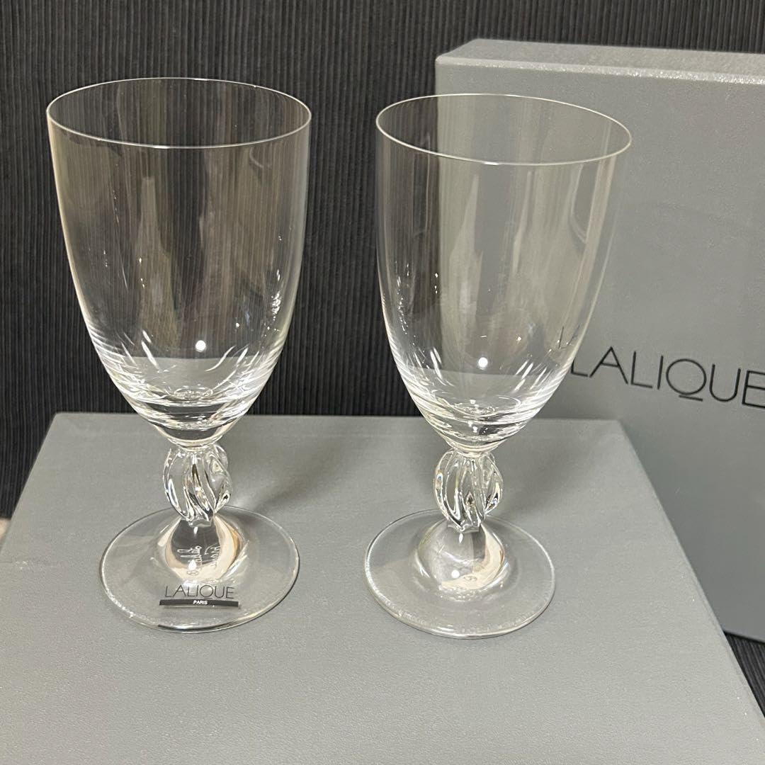 Amazon | ラリック LALIQUE ワイングラス フレジュス ペアグラス 