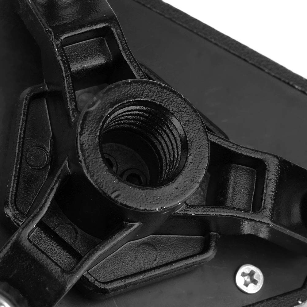 Support de niveau Acouto, trépied standard en alliage d'aluminium à 360 degrés avec filetage 1/4" pour règle de mesure de niveau