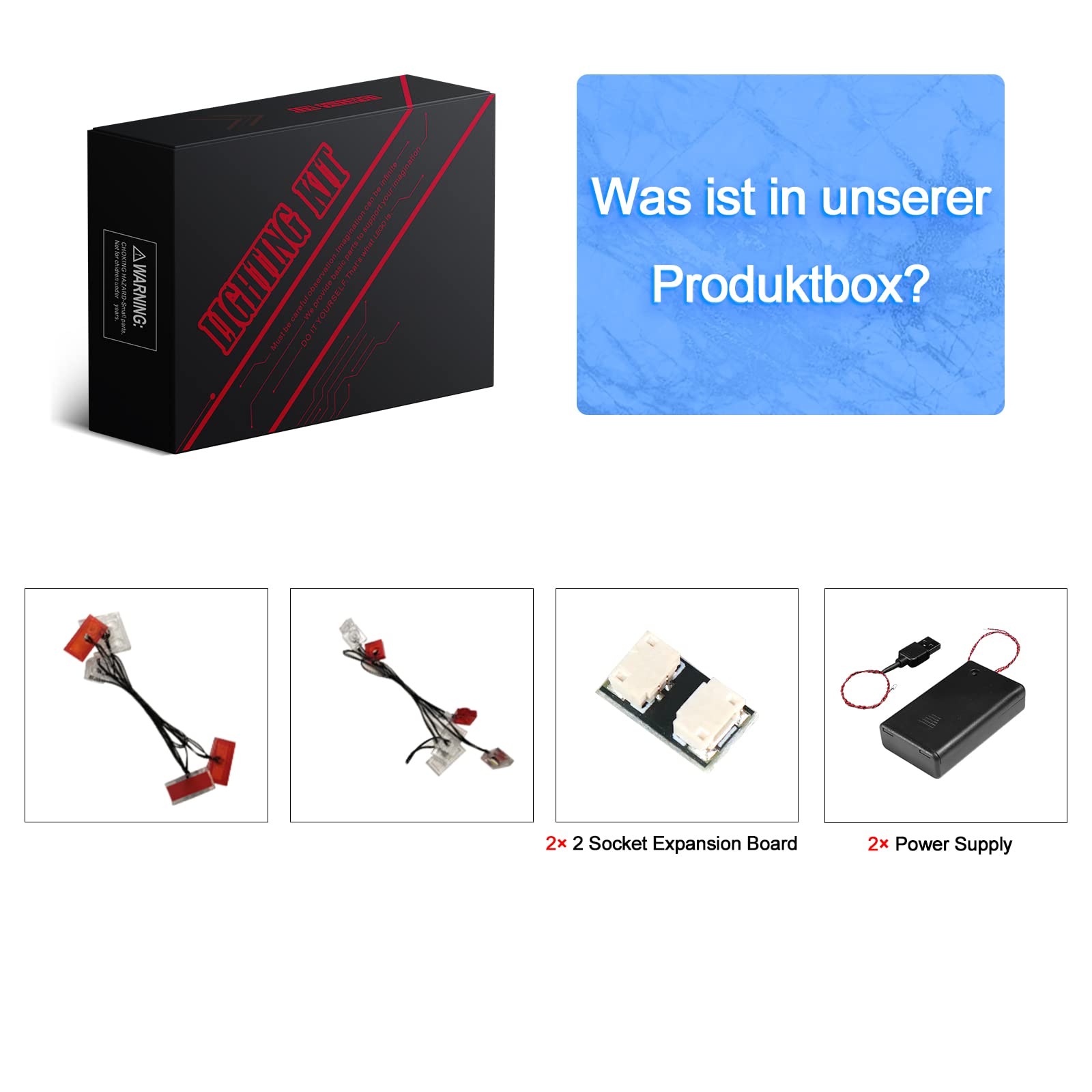 LEDライトセット LED Light Set for Lego McLaren, LED Lighting Set for Lego 76918