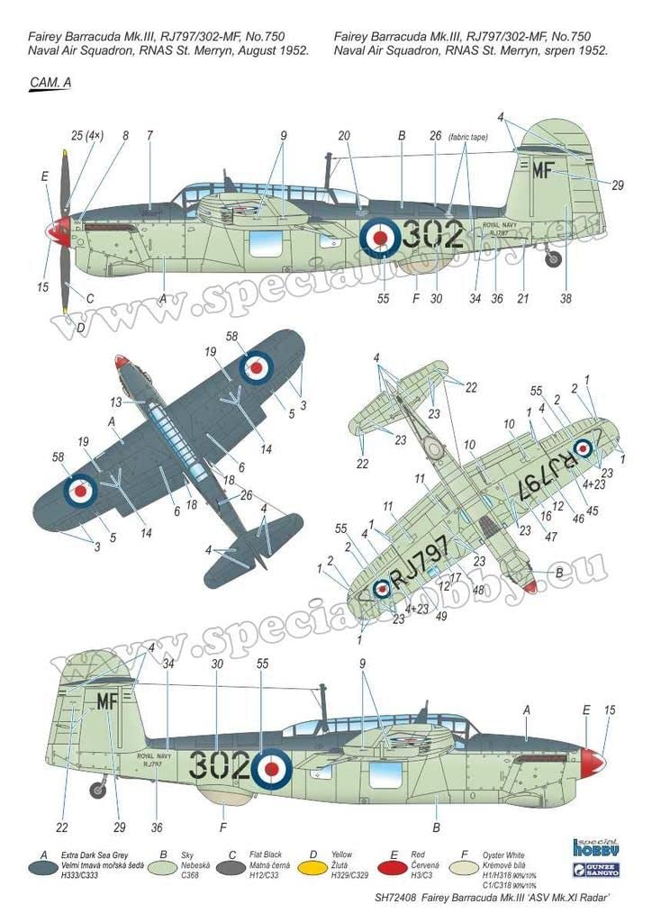 Special Hobby SH72408 Scale Model kit, Unpainted