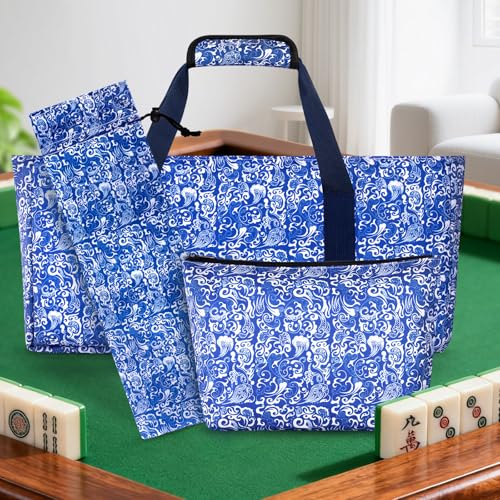 Set de Bolsas para Mahjong de 3 Piezas miniatura 6