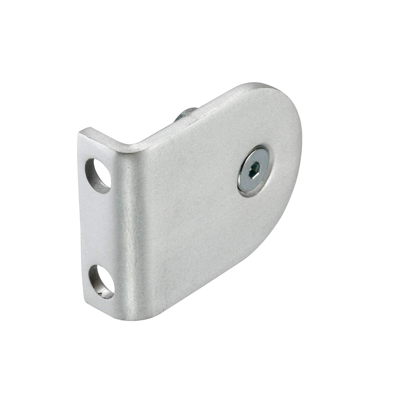 Cubicle L Bracket for 13mm Cubicle Partition in a Satin Anodised Aluminium Finish