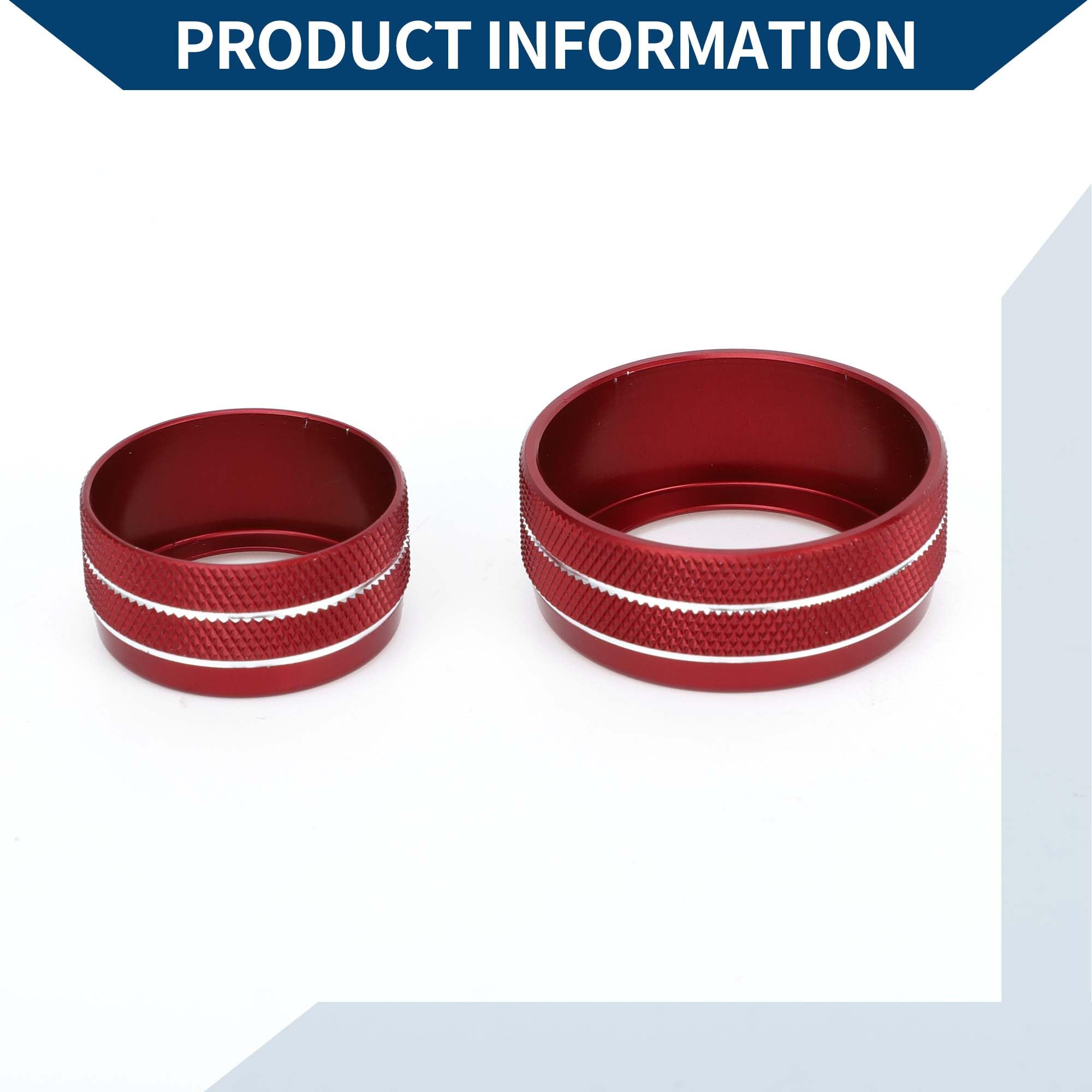 5 Pezzi Coperture Manopola A/C In Lega Di Alluminio Tono Argento Per Honda Accord 2018-2022 (Sedan Sport EX EX-L LX) - 4
