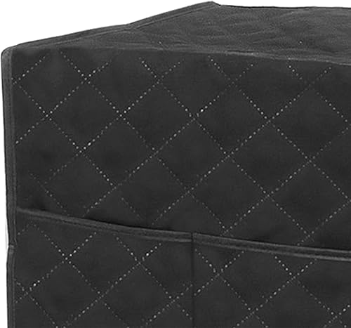 Miniatura 3 de SM SunniMix Funda protectora acolchada para máquina de café expreso, a prueba de polvo con bolsillo de almacenamiento para batidora de pie, 13.4 x