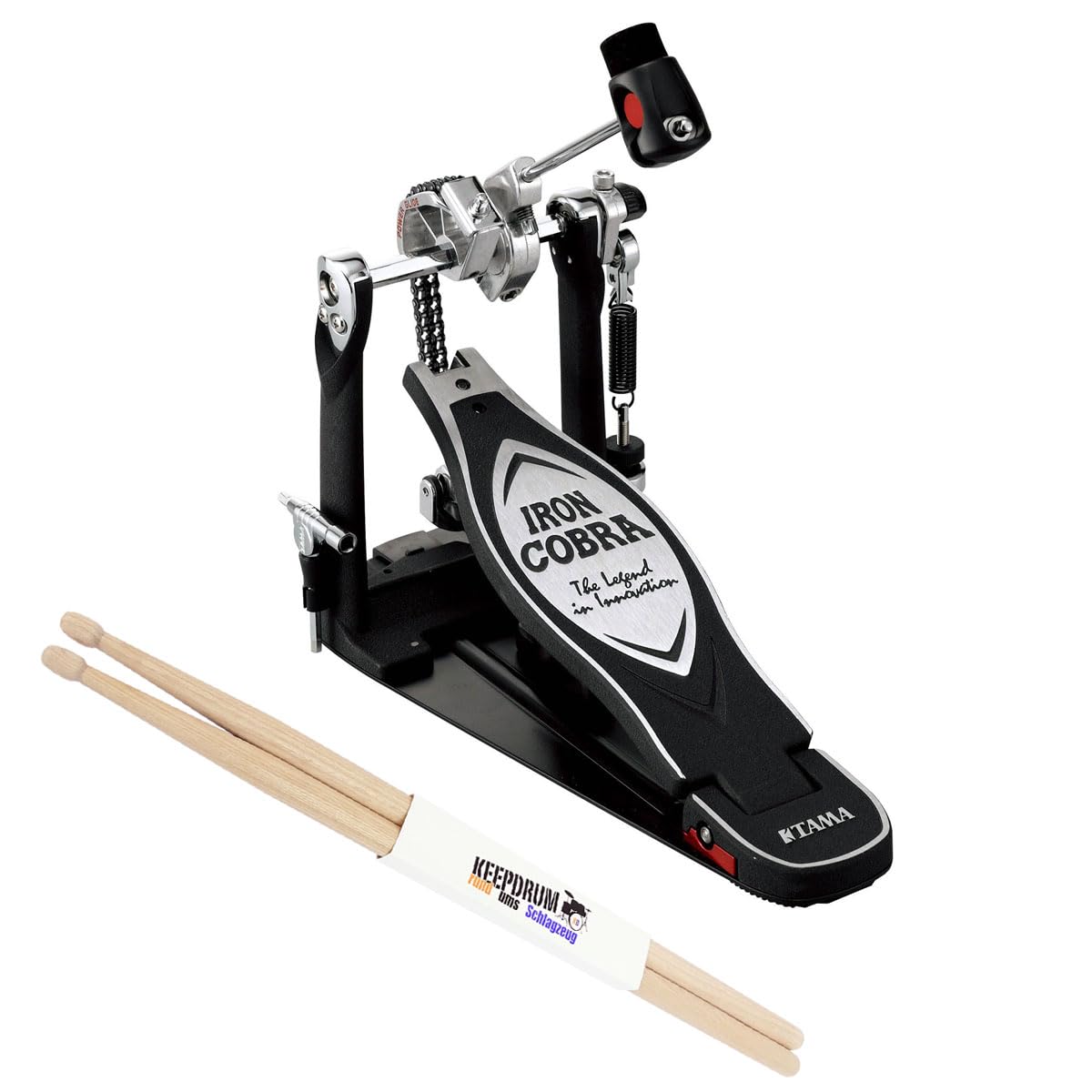 Tama HP900PN Powerglide Iron Cobra maszyna nożna z pałeczkami