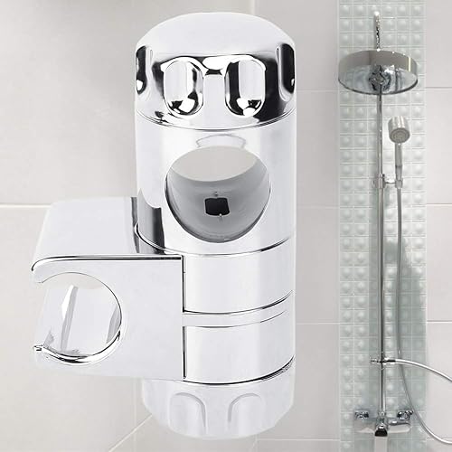 Miniatura 4 de Soporte de ducha para riel de ducha, soporte de repuesto de 0.984 in, abrazadera de brazo para brazos de ducha deslizantes, barras deslizantes