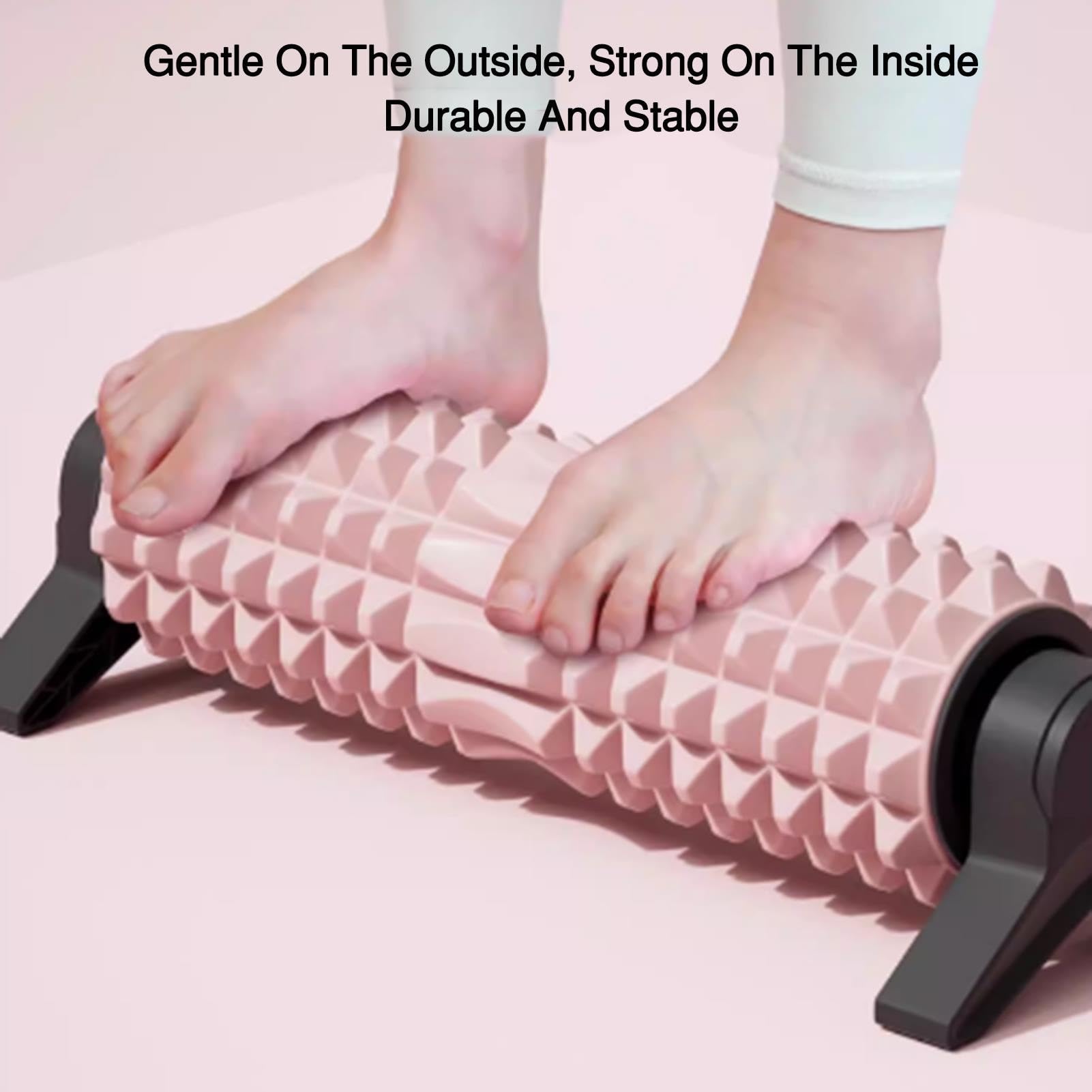 Rouleau mousse EVA haute densité, avec support, soulage tension musculaire