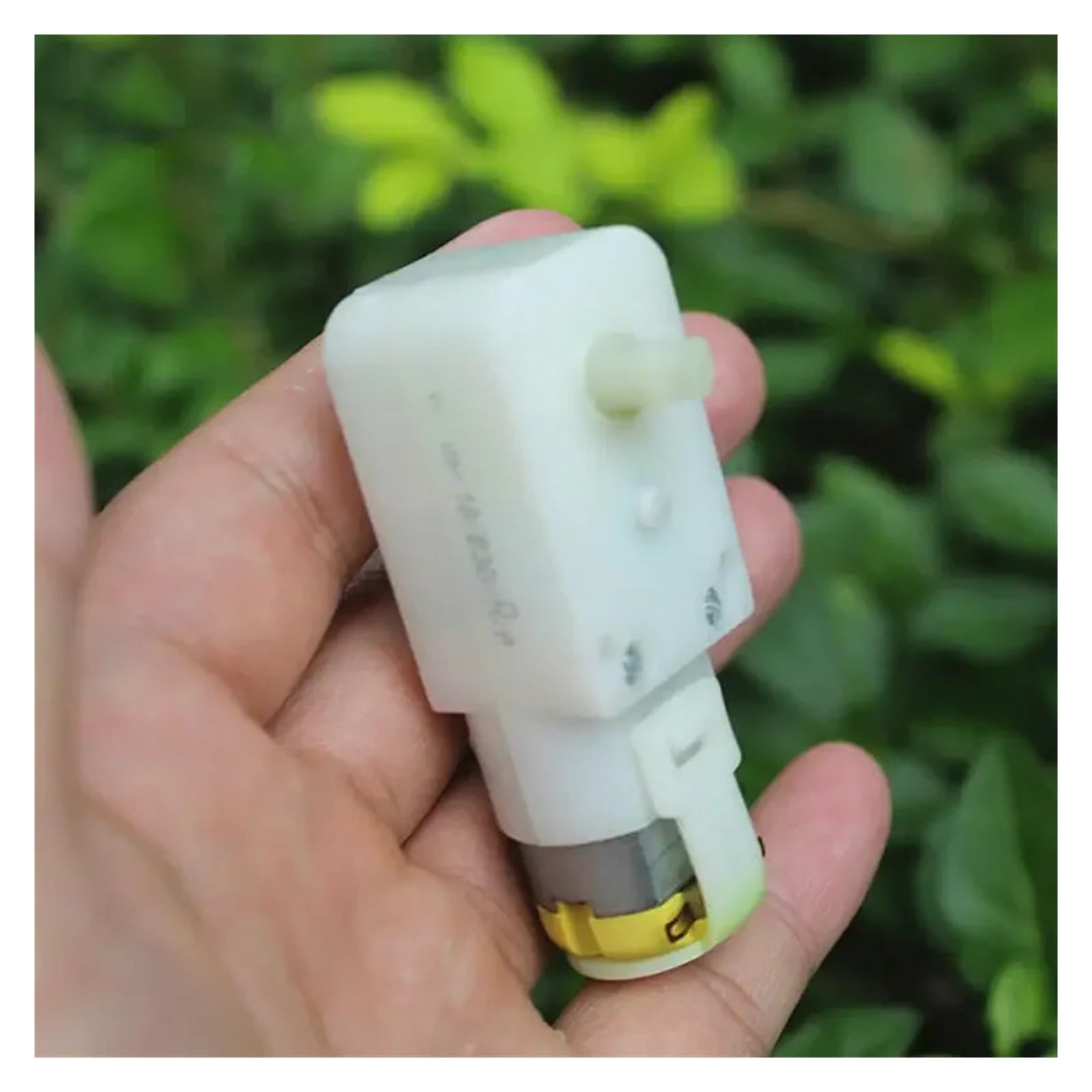 GYQYJPFZM 7-Type TT-130 Gear electronic starter DC 3V-5V 48RPM Slow Speed Gear Reducer Gearbox Deceleration electronic starter for Robot Toy Car