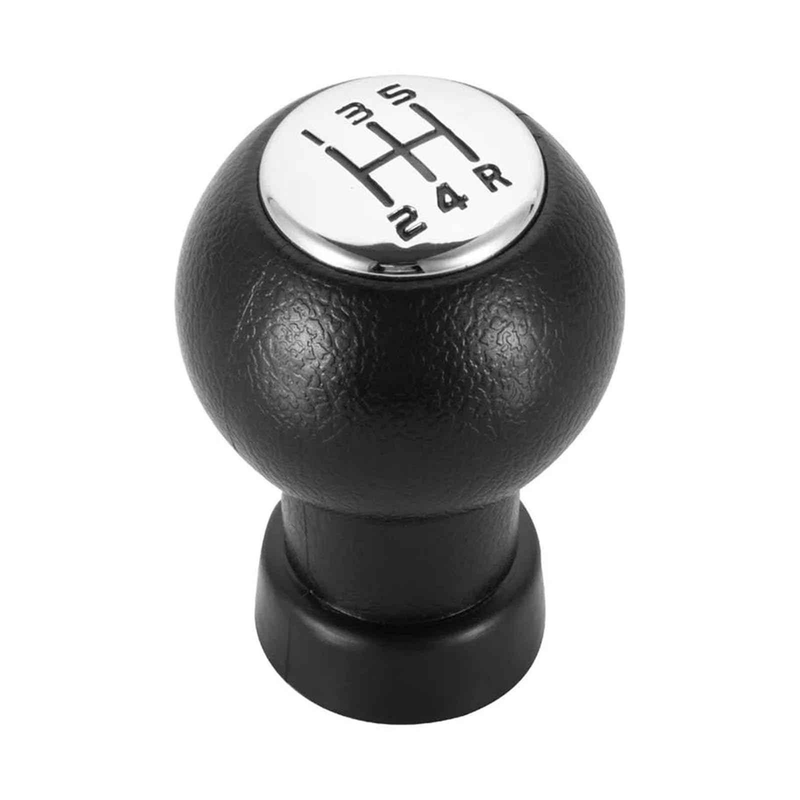 NingRuiBhd for Suzuki for Swift 2005 2006 2007 2008 2009 2010 5 Speed Gear Shift Knob Shifter Lever Stick Handball Car Accessories Stick Head Handle Lever(Chrome)