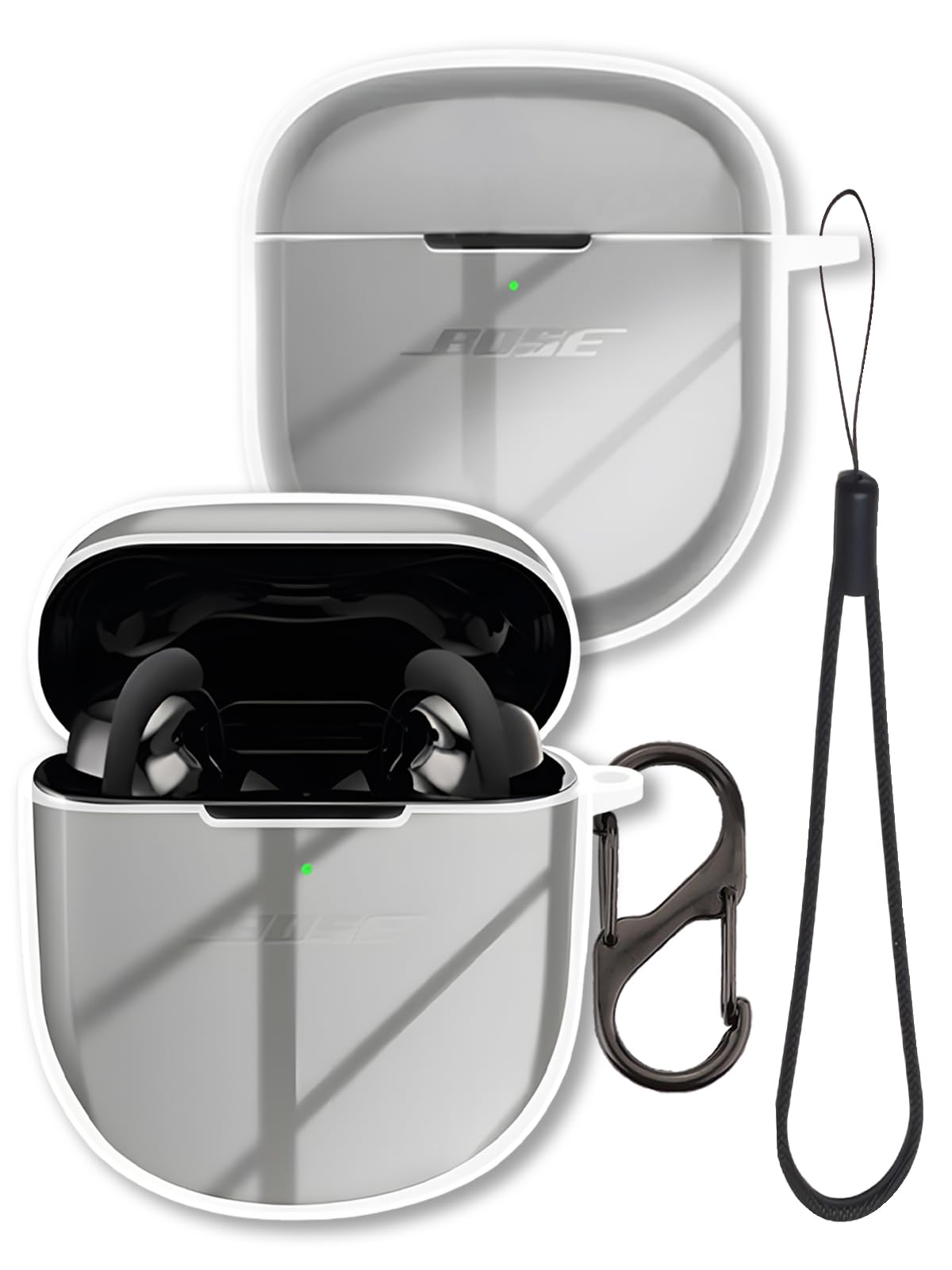 Amazon | Bose QuietComfort Ultra Earbuds (第2世代、2025年)用クリア